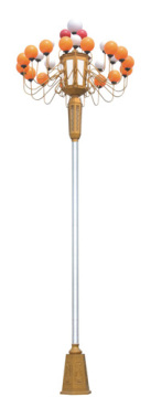 Stainless Steel or Iron Steel Yard Light