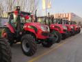 Tractor de granja grande de la cabina del tractor 80hp