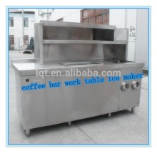 working table ice maker for coffee shop
