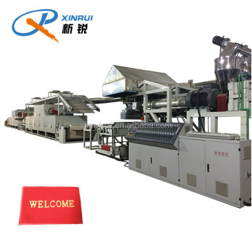 PVC Plastic Carpet Rolling Washable Mat Making Machine