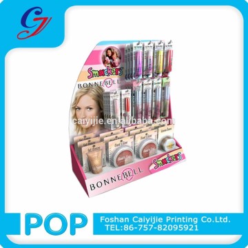 Lady popular fashion qute nail polish counter display stands