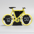 Atraente em forma de bicicleta Flip Clock