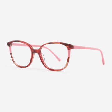 Round and bevel Female Formal Modern Optical Frames