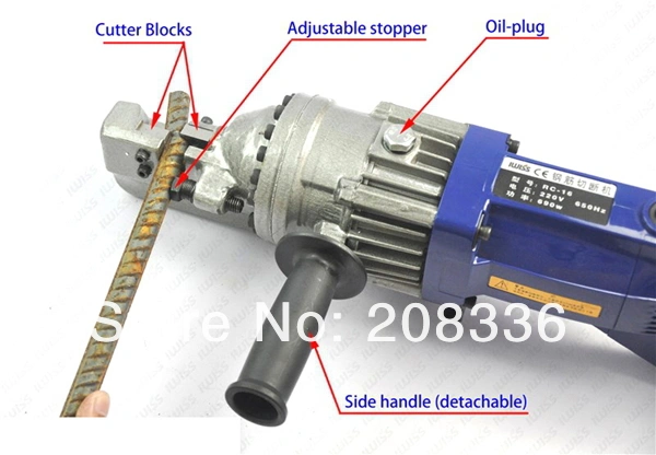 Igeelee Portable Electric Rebar Cutter Nrc-20 4-20mm