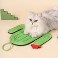 Base di cartone pesante stabile del tappeto avocado cuscinetto del grattacange del gatto