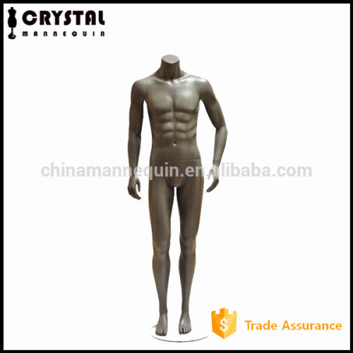 headless muscle asian male mannequin stand