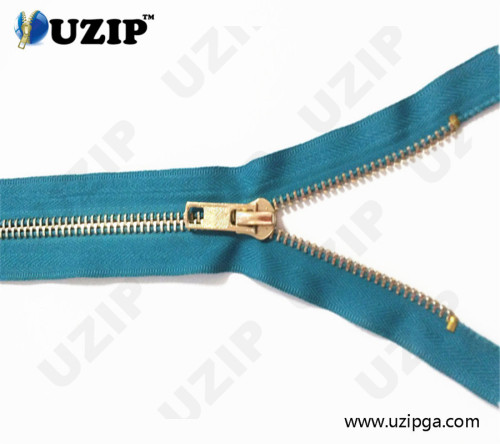 Cupronickel Y-Teeth Metal Zippers for Purses