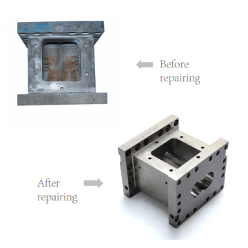 Twin Screw Extruder Barrel repairing