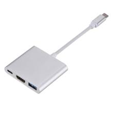 4K USB 3.0 PD 3-in-1 Hub: USB-C & USB 3.0 Adapter