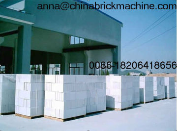 fly ash light weight block making machine /aerated autoclaved block making machine