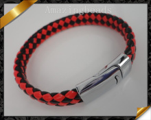 Leather Bracelet, PU Leather Bracelet, Magnetic Bracelet (FB001)