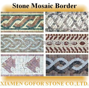 Marble mosaic border, mosaic border designs