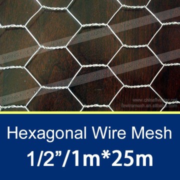 GI. Hexagonal Wire Netting 1x25m