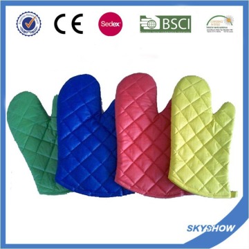 Heat Resistant Cotton Oven Mitt/ Silicone Oven Mitt