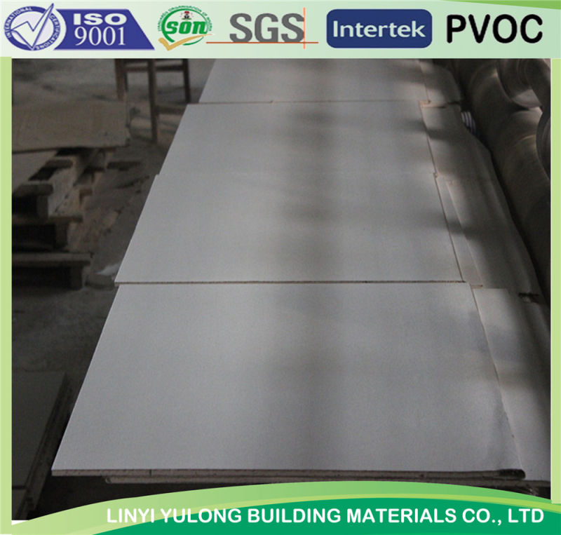 Gypsum Ceiling Tile with PVC