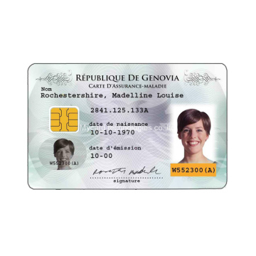 Plastic Employee Id Card