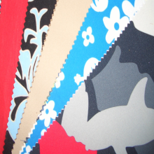 Colorful Printed 300T Cotton Sateen Fabric