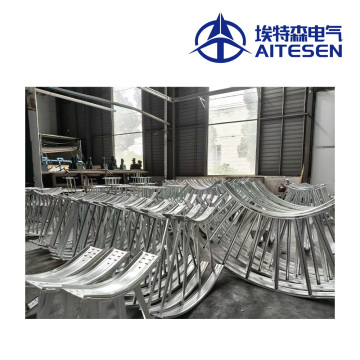 Horizontal elbow for bridge frame accessories