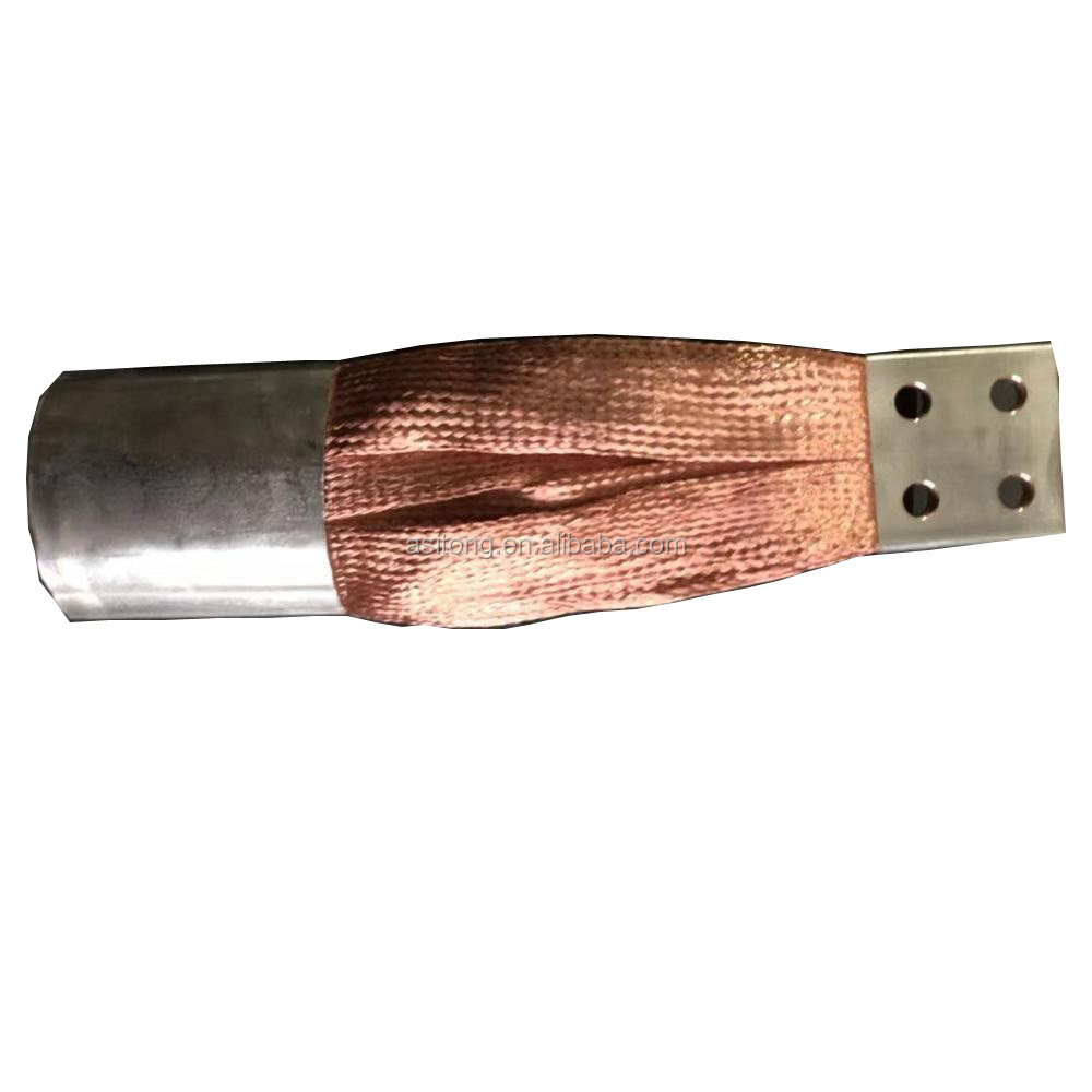 Tinned copper busbar braided flexible busbar for transformer