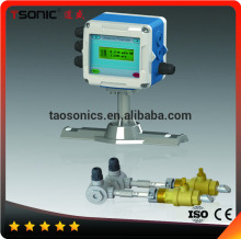 Integrated ultrasonic insertion cold flow meter