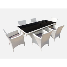 Wicker Aluminum Dining Set Rattan Chair