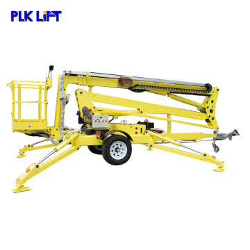 12m Towable Pickup Truck Boom Lift Working Platform