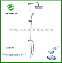 bathe wall mounted rain shower head slider rail set