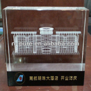 High Quality 3D Laser Engraved Crystal