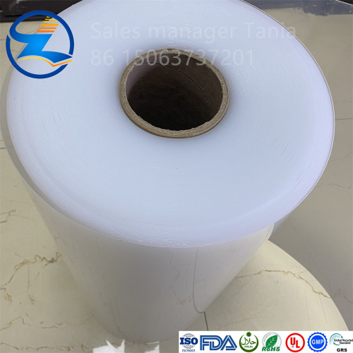 0.62mm High quality white translucent PP film