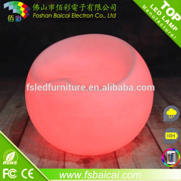 LED arc-shaped Chairs /led furniture/led round chair