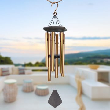 2023 Metal Wind Chimes for Outdoor Garden Decor - Clearance Hanging Memorial Wind Chimes