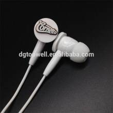 customized molded gift earplugs with silicone logo