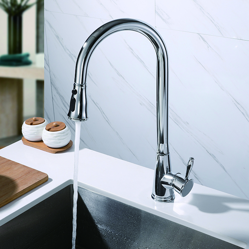 Pegangan faucet dapur mixer berkualitas tinggi