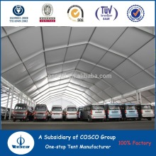 Outdoor storage warehouse tent in industrial park