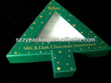 Holiday decorative christmas gift boxes, Christmas tree cardboard box