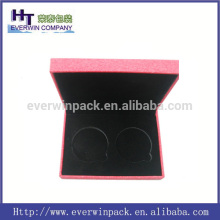 wholesale low price stroage badge box with velvet insert