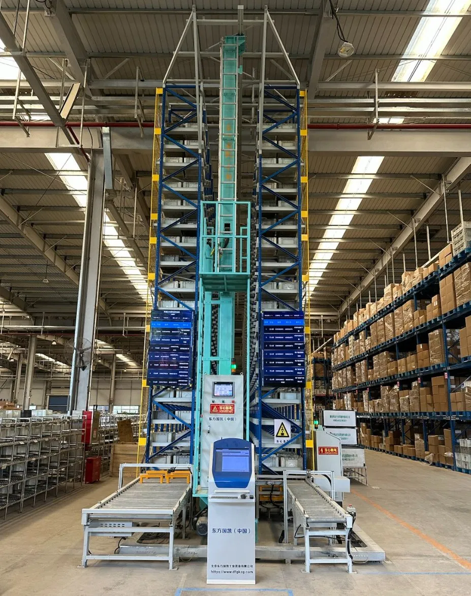 Intelligent Robotic Customized Labor Saving Customized Storage Racking Warehouse Shelf Storage Equipment Asrs