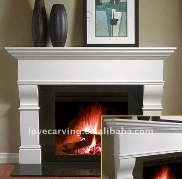 louis marble fireplace