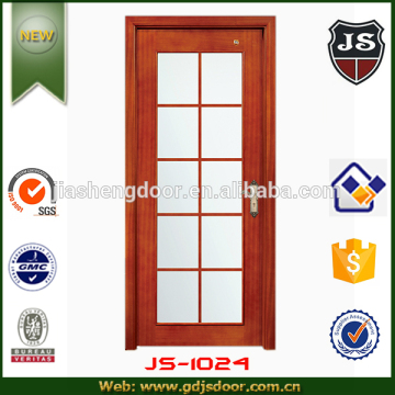 meranti single glass interior door