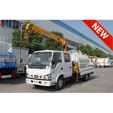 Tout nouveau camion-grue ISUZU Double Cabin 2tons