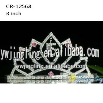 Venta por mayor Tiaras boda corona de la princesa para niñas