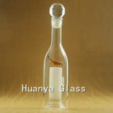 colored glass wine bottles for sale