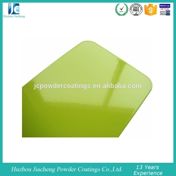 High glossy green polyester powder coating for sale