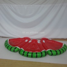 Inflatable watermelon surf board, inflatable watermelon pool float