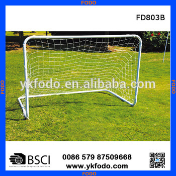 Portable mini iron soccer goal, metal soccer goal (FD803B)