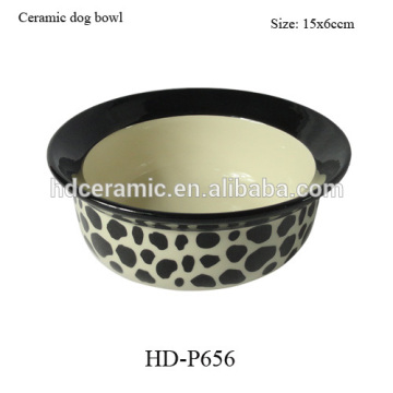 decal ceramic dog bowl wholesale