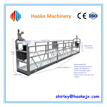 high rise construction lift stage platforms