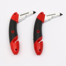 ABS Rubber Lighted Safety Hammer - Car Safety Hammer with Window Breaker