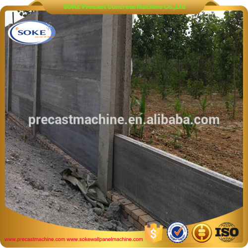 prefab concrete walls machine