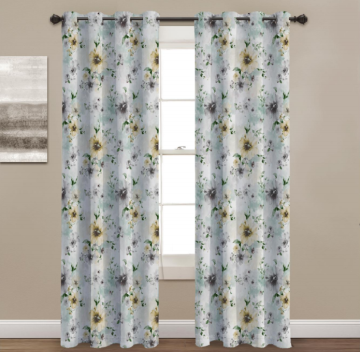 Modern 3D Digital Printed Soundproof Blackout Curtains for Living Room